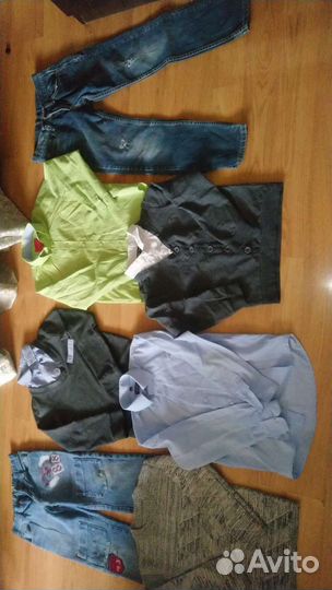 Вещи пакетом на мальчика р128 -134