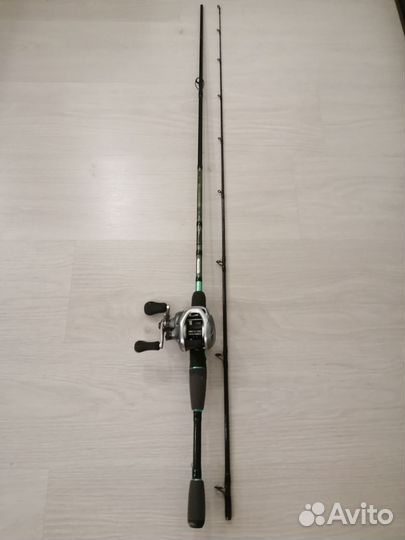 Спиннинг Aiko Ranger и катушка Shimano Curado