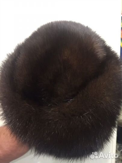 Меховая шапка норка