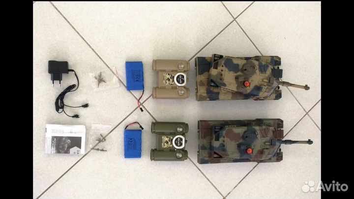 Танковый бой в прокат 2 танка