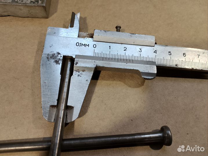 Стержень и толкатель сцепления мотоцикла иж Юпитер