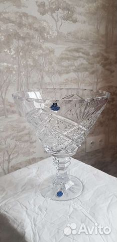 Ваза для фруктов Космос хрусталь фруктовница