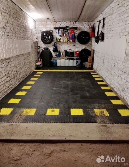 Пвх плитка для гаража купить