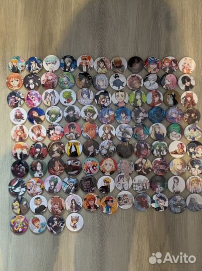 Аниме значки