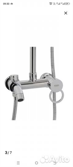 Душевая система с тропическим душем