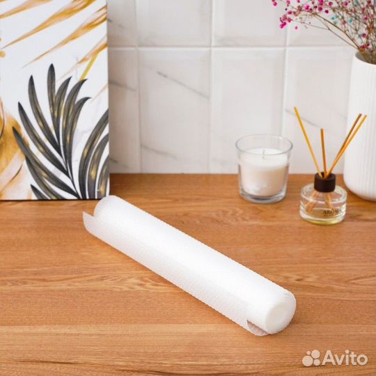 Коврик противоскользящий Доляна «Круги», 30150 см