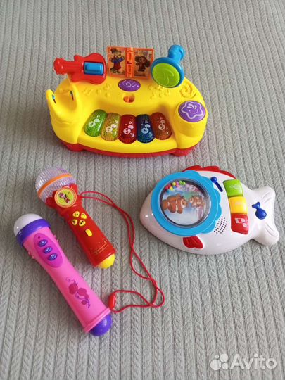 Музыкальные игрушки для малышей