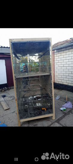 Коптильня горячего копчения из нержавейки