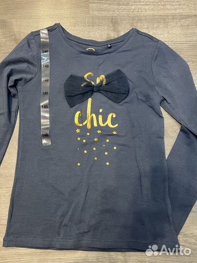 Лонгслив Cool Club и джинсы OVS 134 на девочку