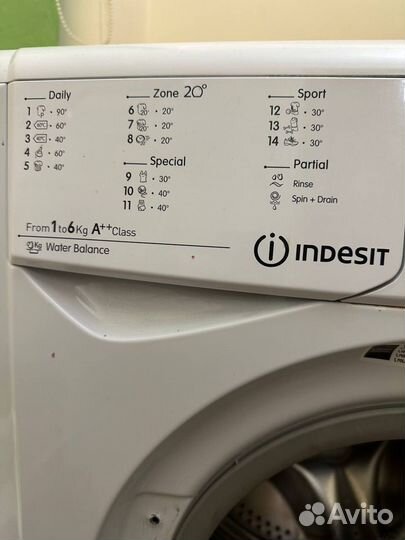 Стиральная машина бу indesit