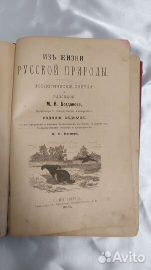 Старинные антикварные книги