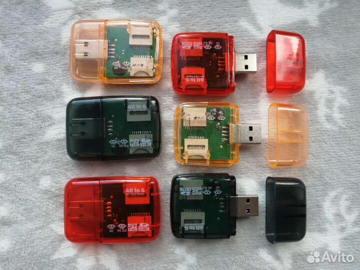 Картридер micro sd, sd, m2, m5 duo