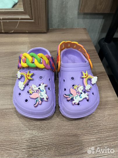 Тапочки детские crocs