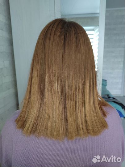 Полировка волос машинкой