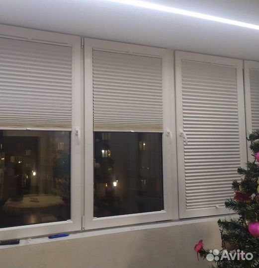 Шторы плиссе жалюзи