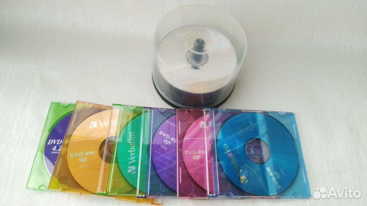Диски CD+R и DVD-RW. Новые