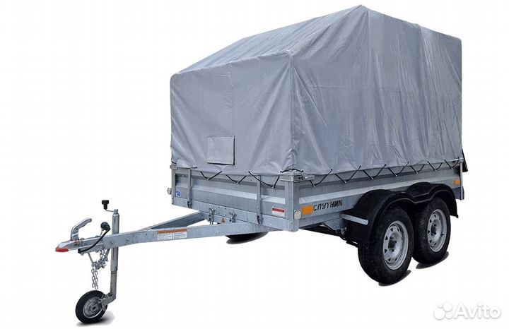 Прицеп легковой Спутник 3,0 х 1,5 метра. Двухосный