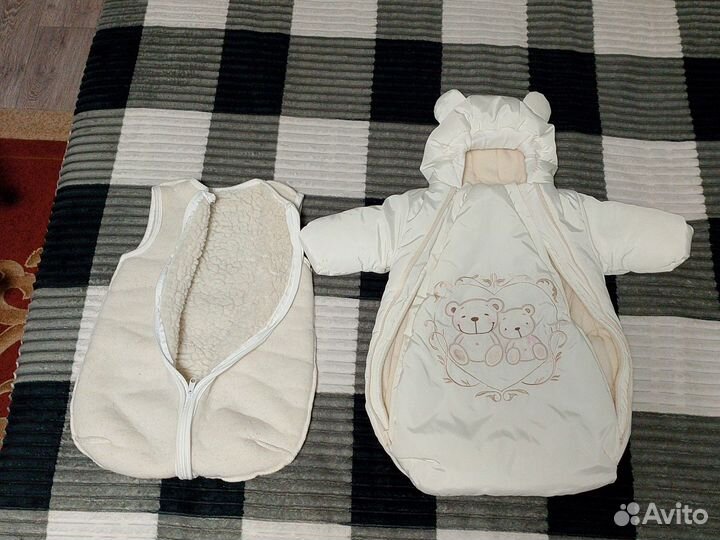 Конверт на выписку зимний