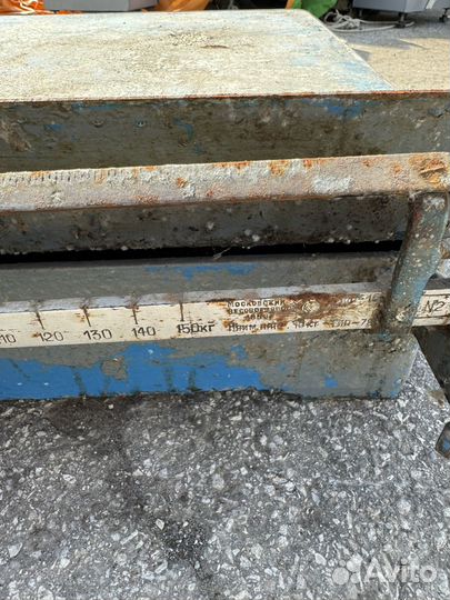 Весы платформенные б/у