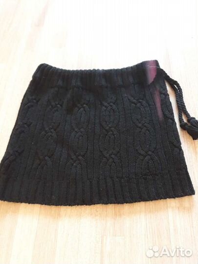 Кожаная юбка 46 р юбка вязаная 44 р