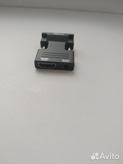 Переходник vga на hdmi с отдельным выводом звука