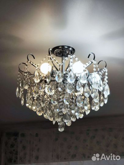 Люстра хрустальная