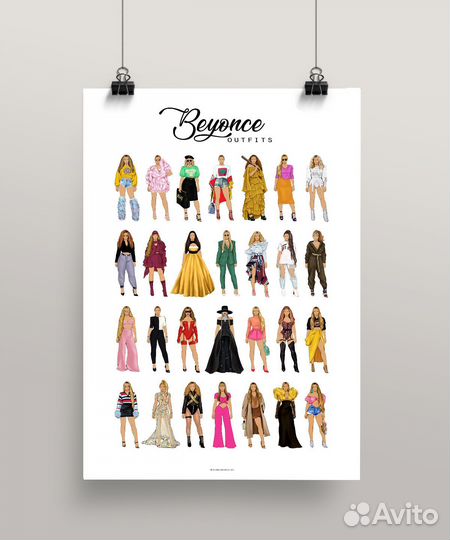 Постер Бейонсе