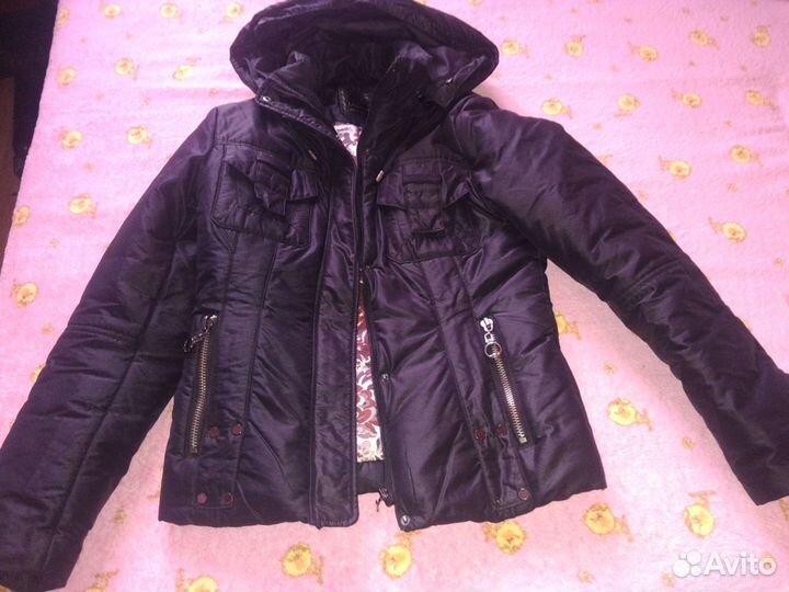 Куртка зимняя на девушку М-ка