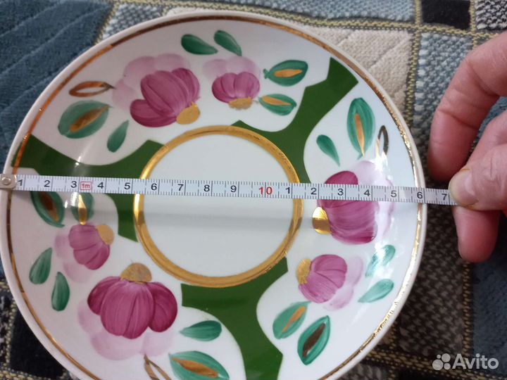 Блюдца фарфоровые новые СССР