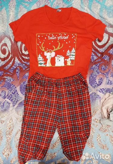Пижама новогодняя