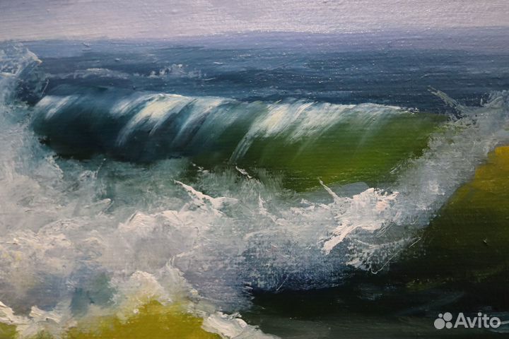 Картина маслом Морской пейзаж Море