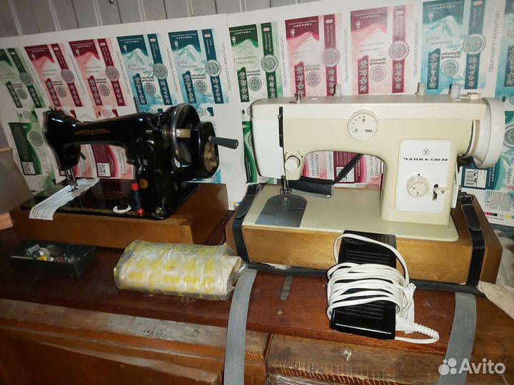 Швейная машинка подольский чайка