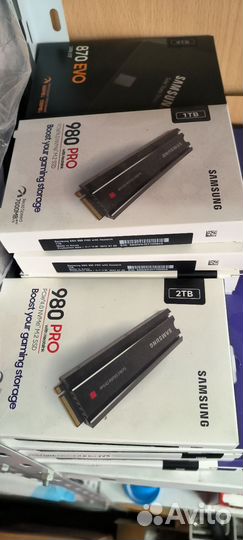 Ssd диски Samsung 870/970/980/990 WD Crucial