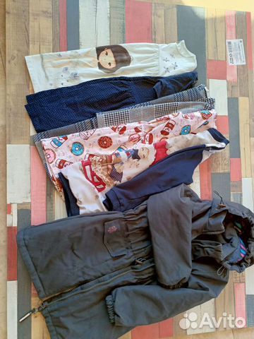 Вещи пакетом на девочку рост 122 128