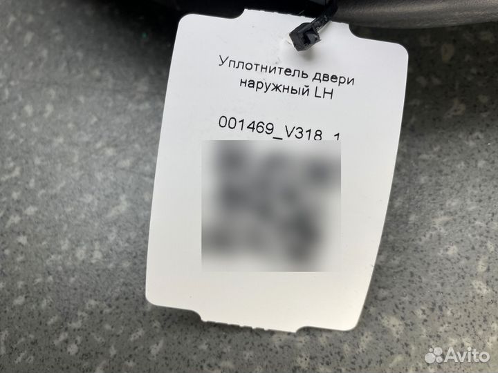 1762464 Уплотнитель двери наружный LH CG/CR