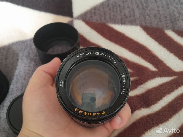 Объектив для камеры СССР юпитер-37А