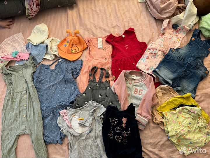 Пакет летней одежды и обуви 80-86