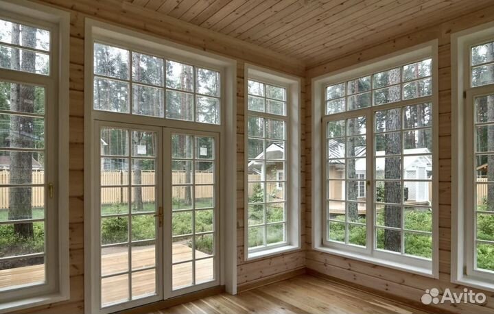 Остекление коттеджей