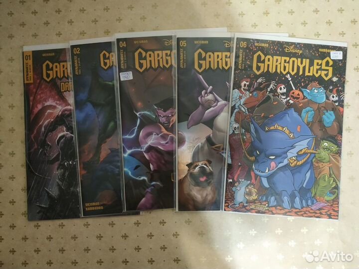 Комиксы Gargoyles Maleficent на анг