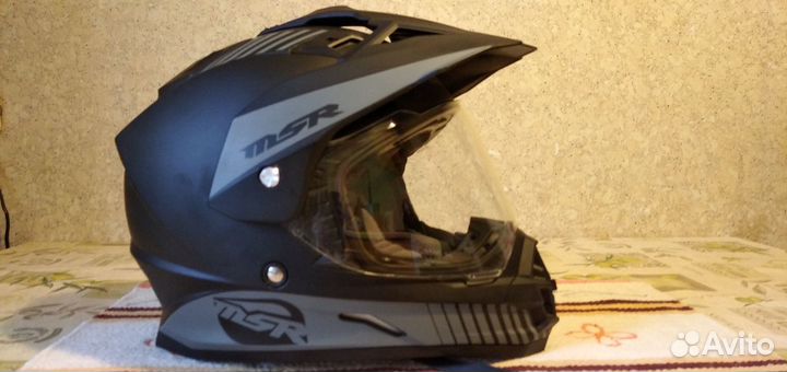 Мото шлем MSR M13 xplr dual sport MT BLK XS новый