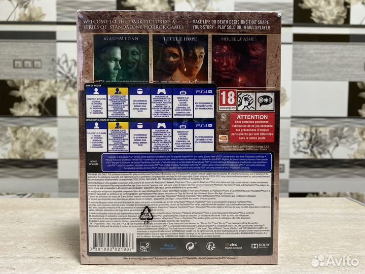 The Dark Pictures Anthology Vol.1 (Новый) PS4