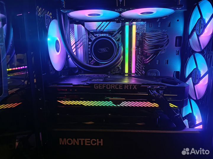 Игровой пк RTX 3070/Core i5-12600K 5.0Ghz OC