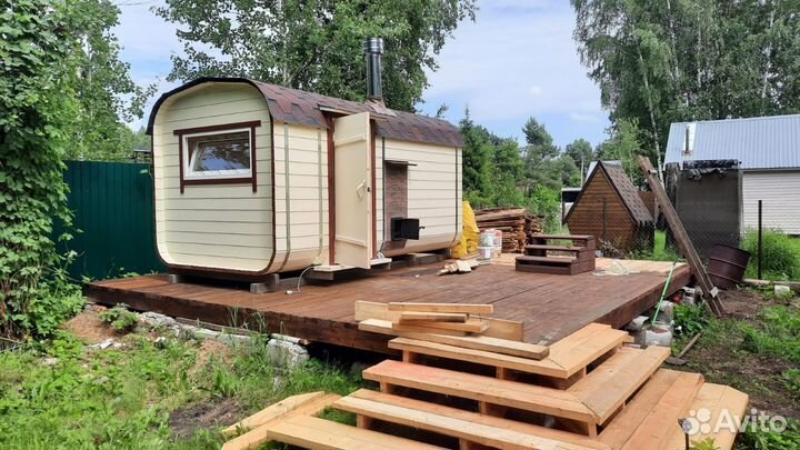 Баня Бочка Парус