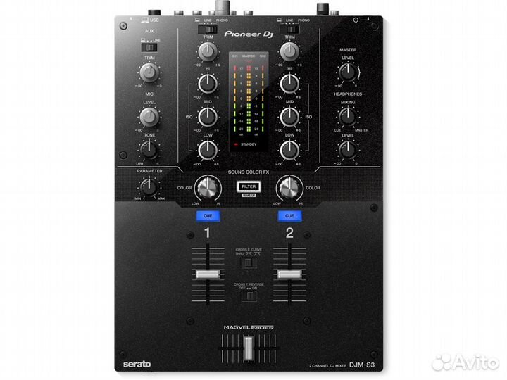 Pioneer DJM-S3 микшер