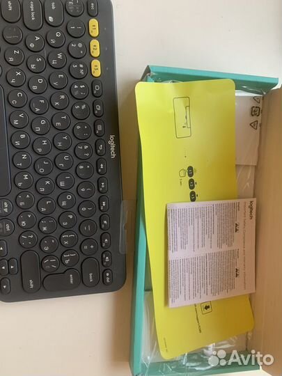 Беспроводная клавиатура logitech k380