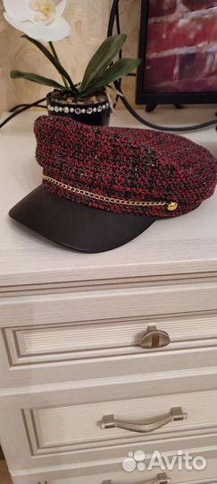 Кепка Картуз женская твидовая