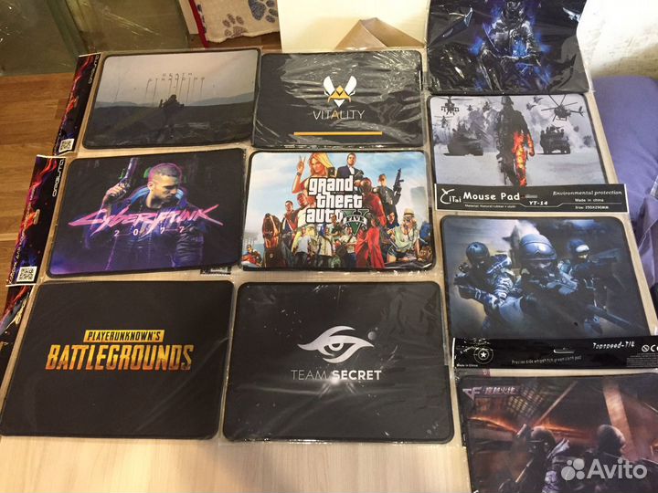 Новые коврики для компьютерной мышки