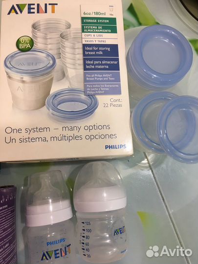 Молокоотсос avent ручной новый