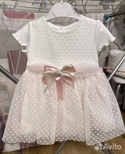 Праздничное платье для девочки 86