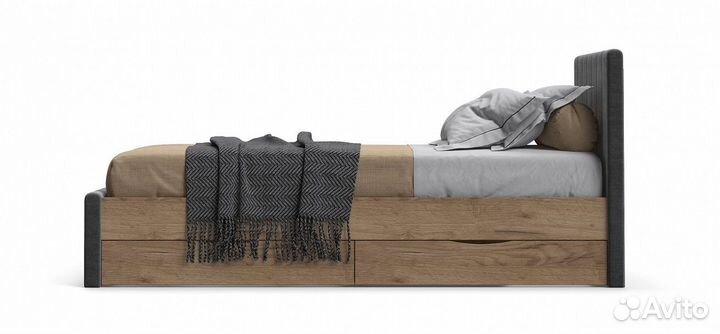 Детская кровать с ящиками